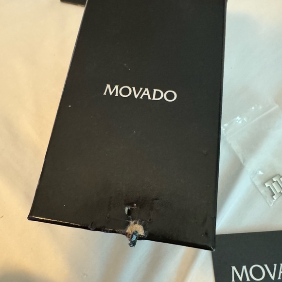 Vintage stainless steel authentic Movado watch - Picture 6 of 6